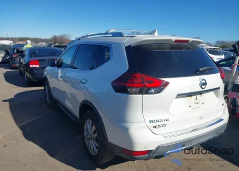2019 Nissan Rogue Sv z USA, uszkodzony, nr VIN KNMAT2MT6KP551331